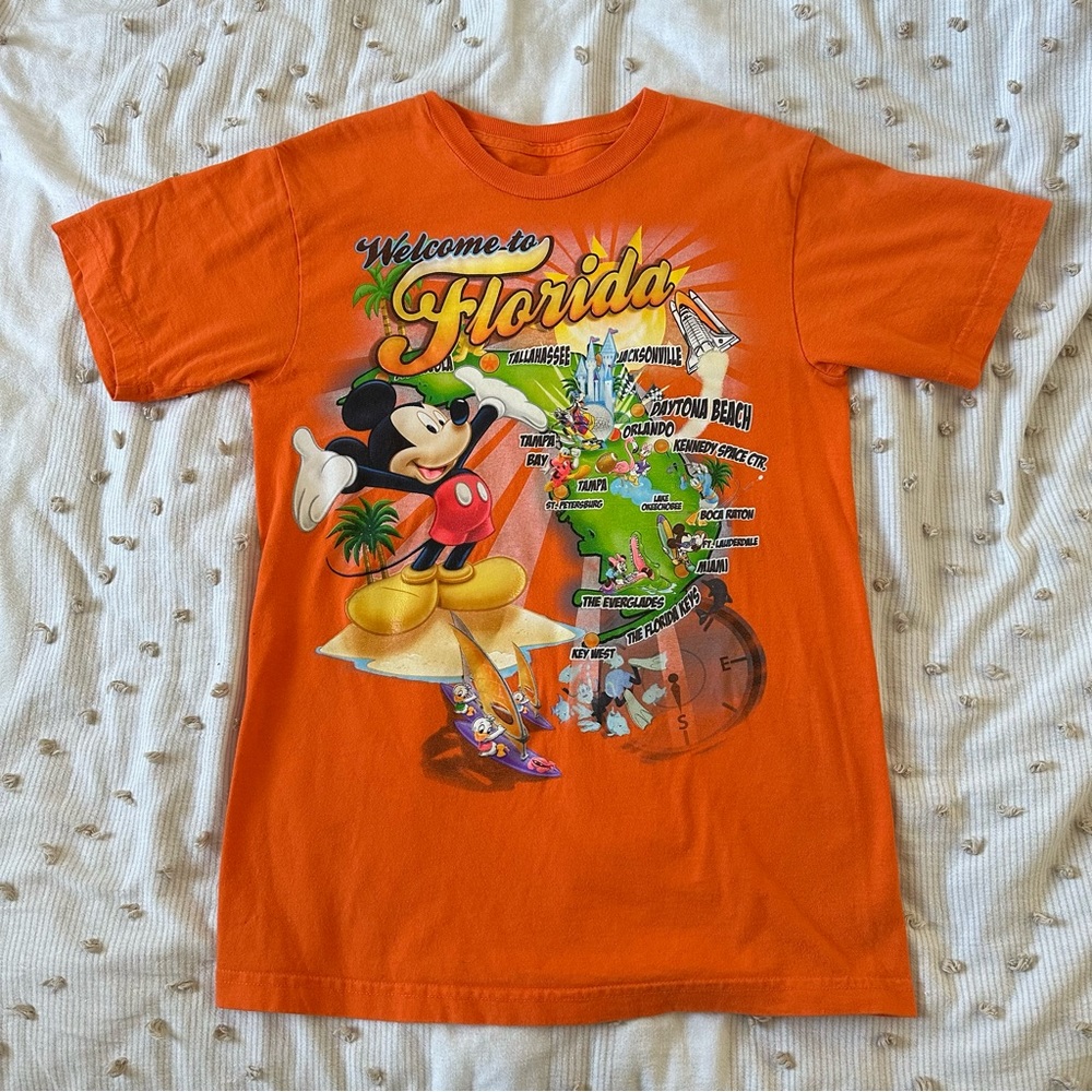 Vintage Disney Mickey Mouse Florida T-shirt